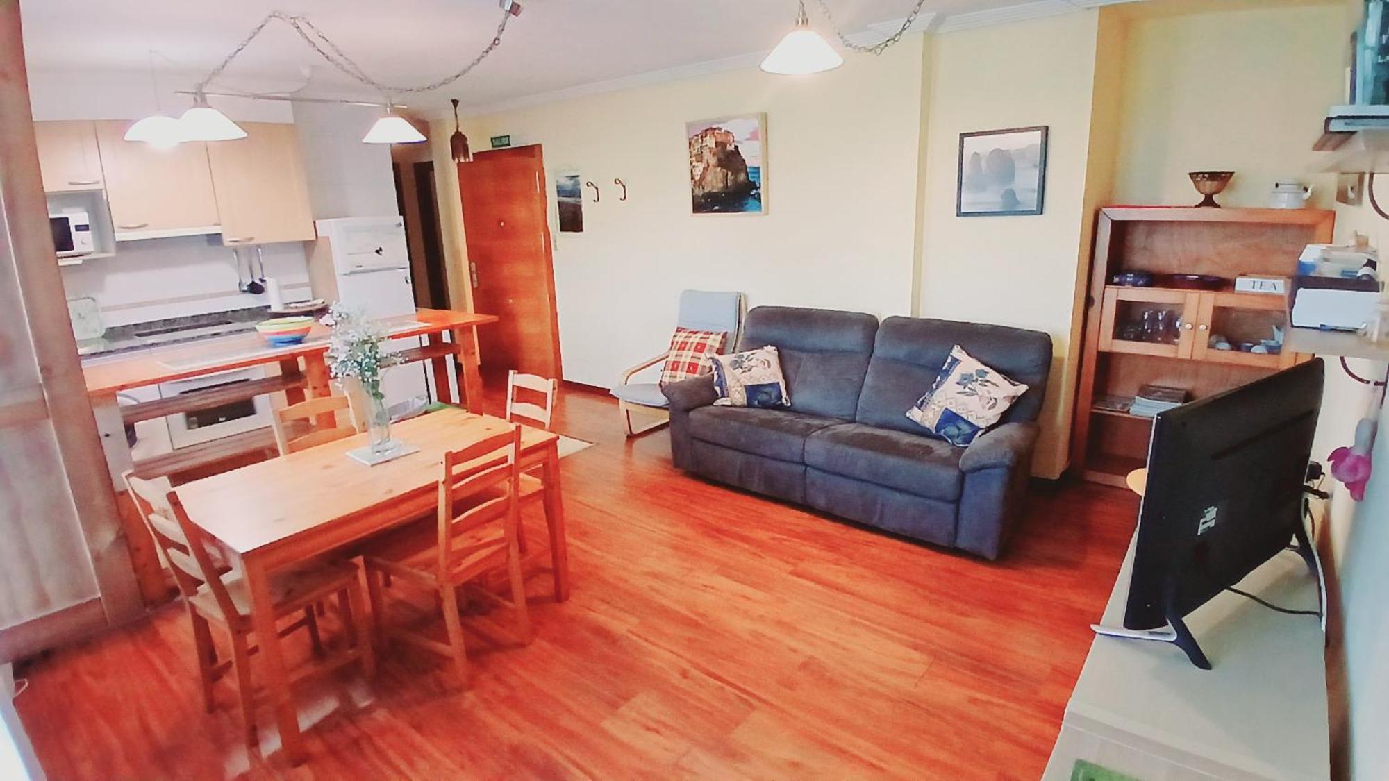 Appartamento Acogedor Bajo Con Terraza Y Vistas Nueva Esterno foto